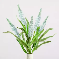 Large Blue Heather Bushes, Set of 2