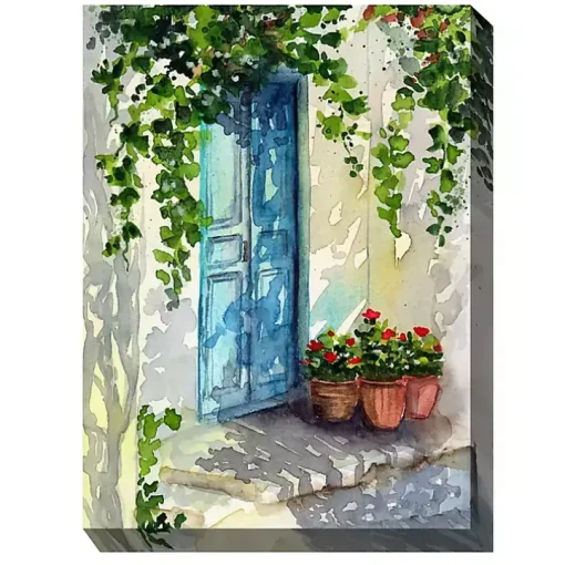 Late Day Shadows Outdoor Canvas Art Print
