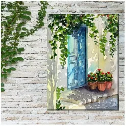 Late Day Shadows Outdoor Canvas Art Print