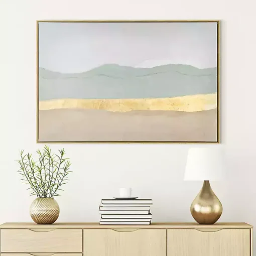 Layers Framed Canvas Art Print