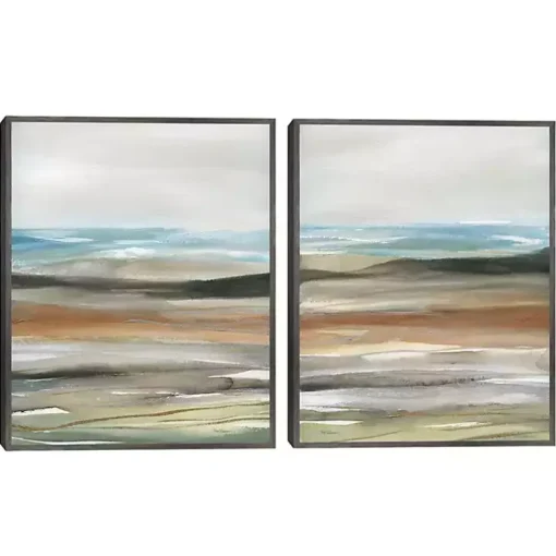 Layers of Nature Framed Canvas Art Prints