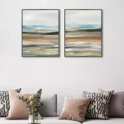 Layers of Nature Framed Canvas Art Prints