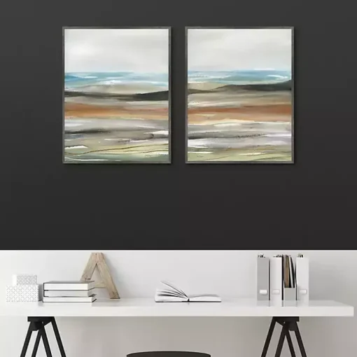 Layers of Nature Framed Canvas Art Prints
