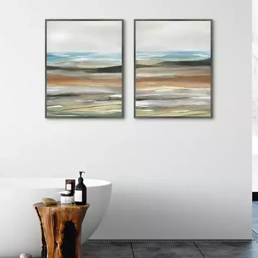 Layers of Nature Framed Canvas Art Prints