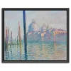 Le Grand Canal-Venice Framed Canvas Art Print