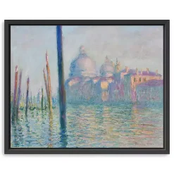 Le Grand Canal-Venice Framed Canvas Art Print