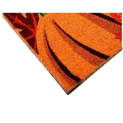 Leaves and Pumpkins Fall Coir Doormat