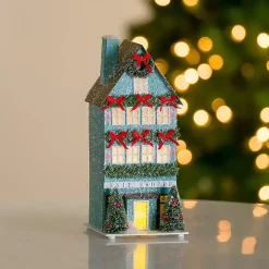 LED Paper Village Knit Shoppe