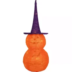 LED Stacked Jack O Lanterns Outdoor Decoration