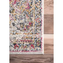 Leola Vintage Medallion Area Rug, 5x8
