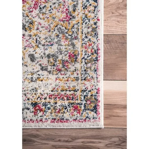 Leola Vintage Medallion Area Rug, 5x8