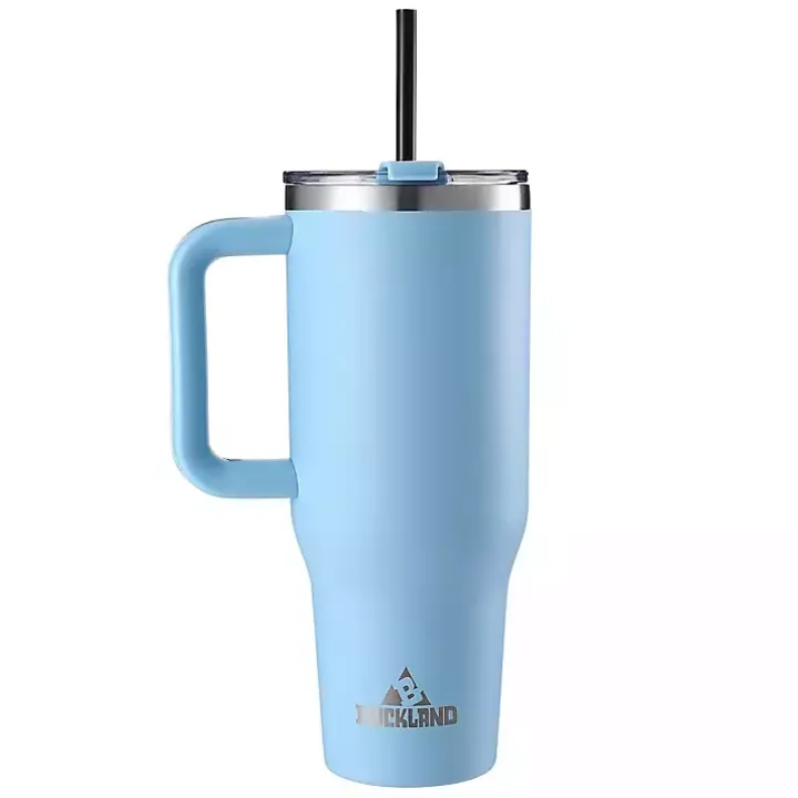 Light Blue 40 oz. Insulated Travel Tumbler