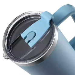 Light Blue 40 oz. Insulated Travel Tumbler