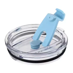 Light Blue 40 oz. Insulated Travel Tumbler