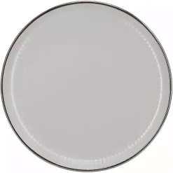 Light Gray Leo Stoneware 16-pc. Dinnerware Set