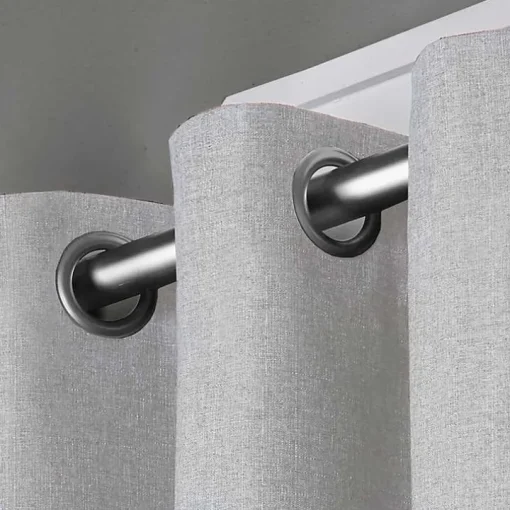 Light Gray Lila Curtain Panel Set, 108 in.