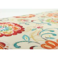 Lily Paisley Outdoor Lumbar Pillows, Set of 2