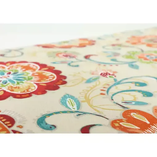 Lily Paisley Outdoor Lumbar Pillows, Set of 2