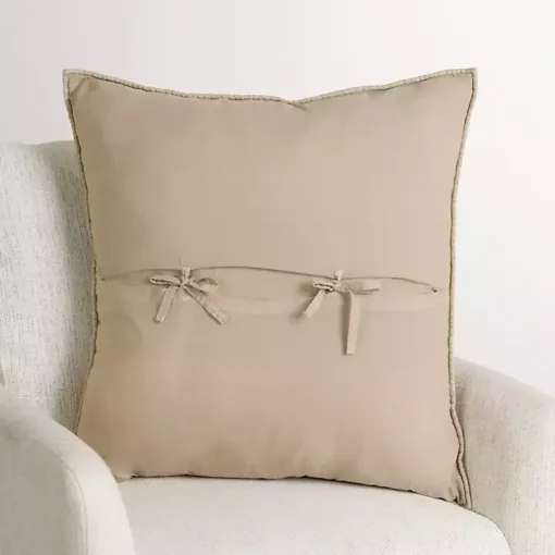 Linen Quilted Santa Monica Pillow