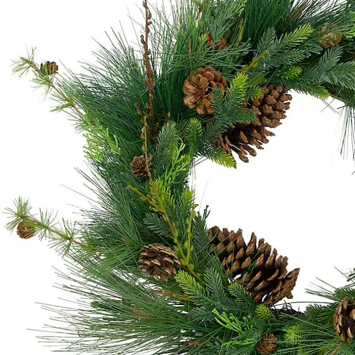 Long Needle Pine Christmas Wreath