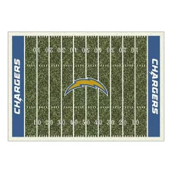 Los Angeles Chargers Home Field Area Rug, 6x8