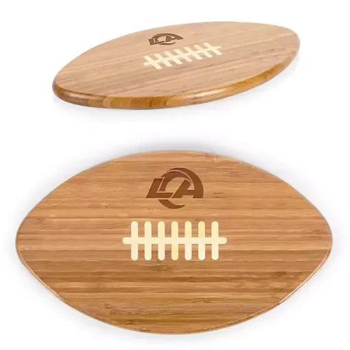 Los Angeles Rams Bamboo Football Cutting Board