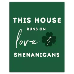 Love & Shenanigans Canvas Art Print