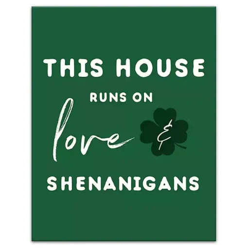 Love & Shenanigans Canvas Art Print
