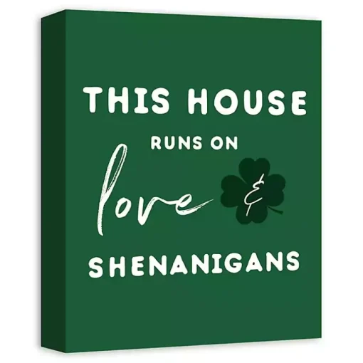 Love & Shenanigans Canvas Art Print