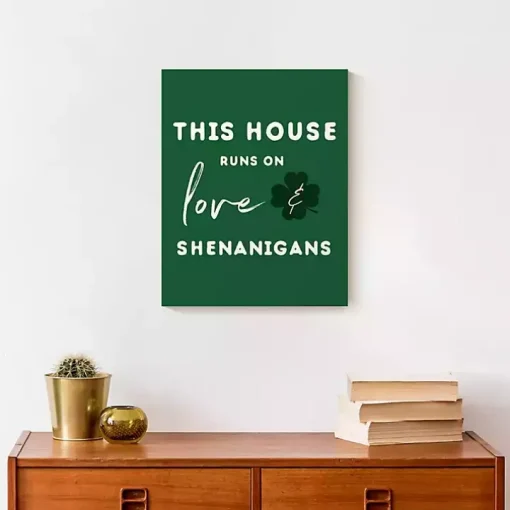 Love & Shenanigans Canvas Art Print