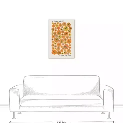 Love Fall Most of All Pumpkins Canvas Art Print