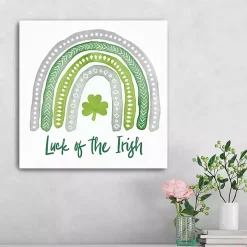Luck of the Irish Rainbow Canvas Art Print