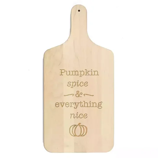 Maple Pumpkin Spice Everything Nice Cutting Board