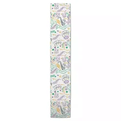 Mardi Gras Party Table Runner, 72 in.