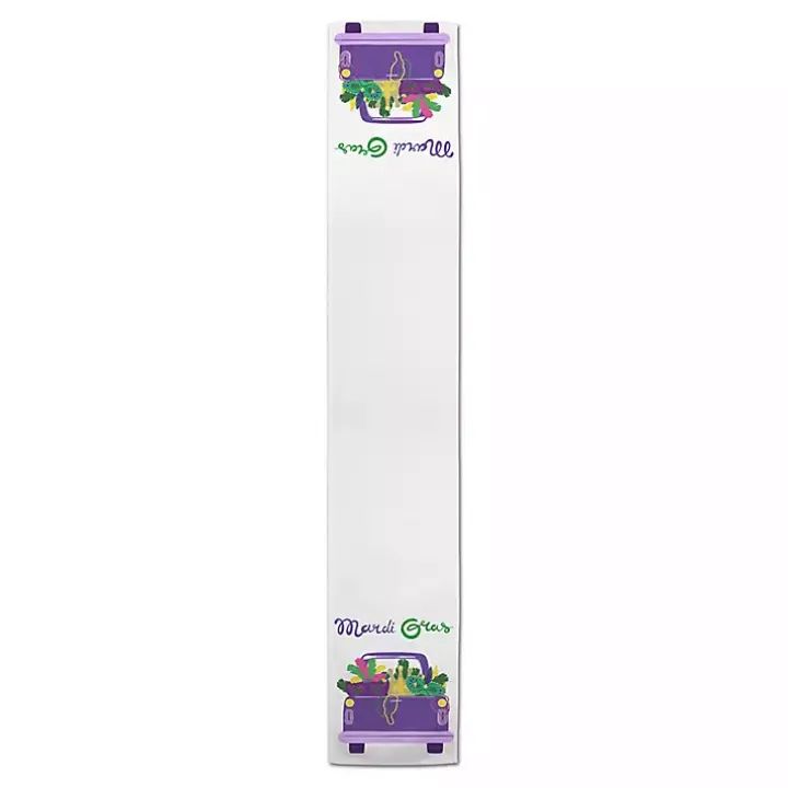 Mardi Gras Truck Table Runner, 72 in.