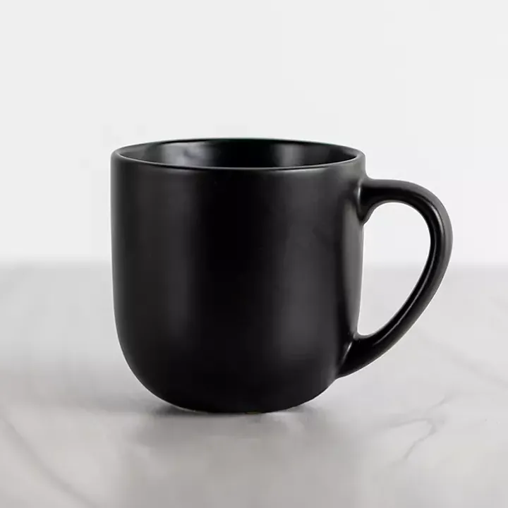Matte Black Simple Things Mug
