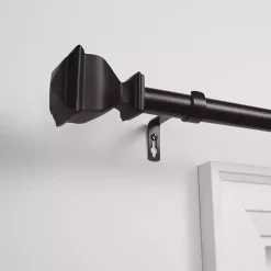 Matte Bronze Napoleon Outdoor Curtain Rod, 160 in.