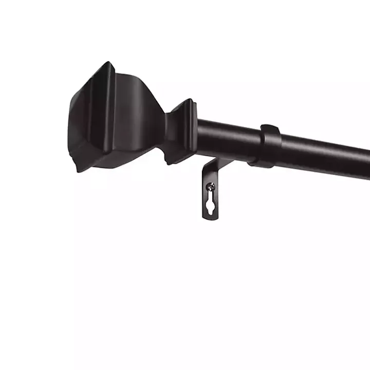 Matte Bronze Napoleon Outdoor Curtain Rod, 160 in.