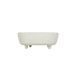 Matte White Vanity Dough Bowl