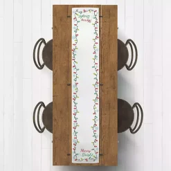 Merry and Bright with Lights Table Runner, 72 in.