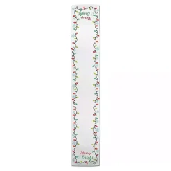 Merry and Bright with Lights Table Runner, 72 in.