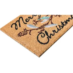 Merry Christmas Berries Doormat
