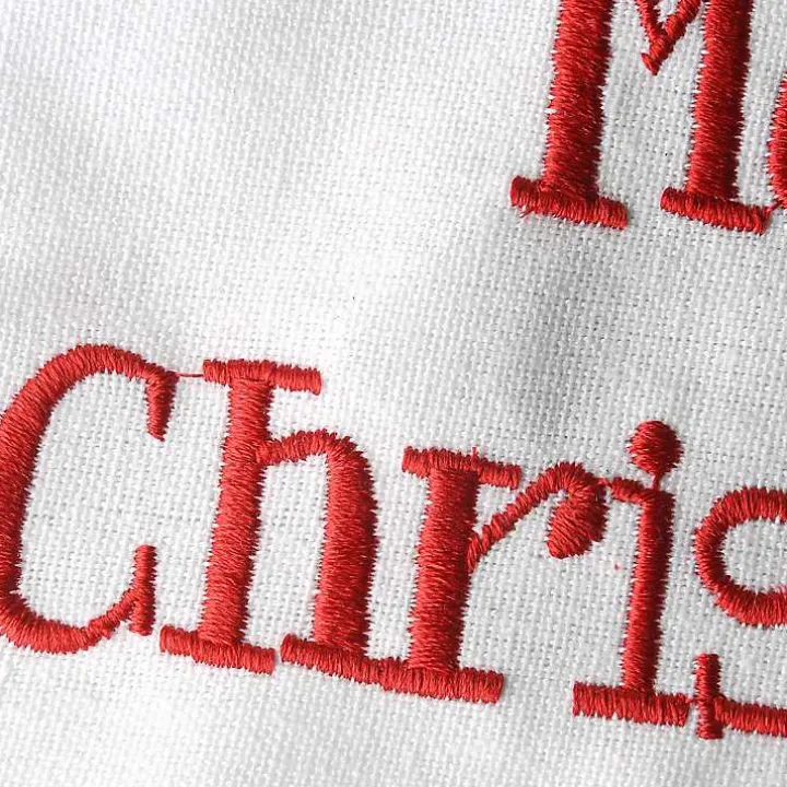 Merry Christmas Clothesline Stocking