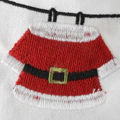 Merry Christmas Clothesline Stocking