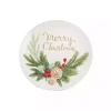 Merry Christmas Round Serving Platter