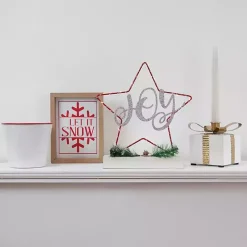Merry Let It Snow 2-pc. Christmas Wall Plaque Set
