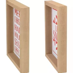 Merry Let It Snow 2-pc. Christmas Wall Plaque Set