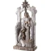 Metallic Holy Family Nativity