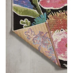 Midnight Garden Party Indoor/Outdoor Rug, 7x11