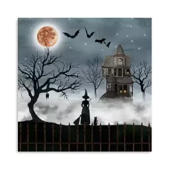 Midnight Mansion Canvas Art Print